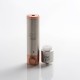 Authentic TRX Xyrus X3 Mechanical Mod + RDA Atomizer Kit - Silver, Stainless Steel + Copper, 1 x 18650, 24mm Diameter