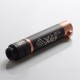 Authentic TRX Xyrus X3 Mechanical Mod + RDA Atomizer Kit - Black, Stainless Steel + Copper, 1 x 18650, 24mm Diameter