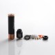 Authentic TRX Xyrus X3 Mechanical Mod + RDA Atomizer Kit - Black, Stainless Steel + Copper, 1 x 18650, 24mm Diameter