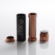 Authentic TRX Xyrus X3 Mechanical Mod + RDA Atomizer Kit - Black, Stainless Steel + Copper, 1 x 18650, 24mm Diameter