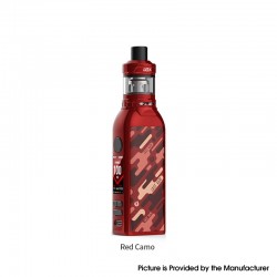 Authentic LostVape BTB 100W Box Mod + Ultra Boost X Tank Starter kit - Red Camo, 5~100W, 1 x 18650, 4.0ml, 0.15ohm