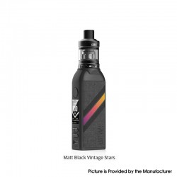 Authentic LostVape BTB 100W Box Mod + Ultra Boost X Tank Starter kit - Matte Black, 5~100W, 1 x 18650, 4.0ml, 0.15ohm