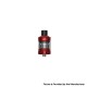 Authentic LostVape Ultra Boost X MTL / DL Sub Ohm Tank Atomizer Clearomizer - Red, 4.0ml, 0.15ohm