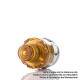 Authentic asMODus Anani V2 MTL RTA Rebuildable Tank Atomizer - Gold, Stainless Steel + PEI, 24.5mm Diameter