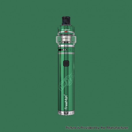 [Ships from Bonded Warehouse] Authentic FreeMax Twister 30W 1400mAh VW Mod + Fireluke 22 Tank Kit - Green, 7.5~30W, 3.5ml
