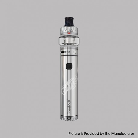 [Ships from Bonded Warehouse] Authentic FreeMax Twister 30W 1400mAh VW Mod + Fireluke 22 Tank Kit - Silver, 7.5~30W, 0.5ohm