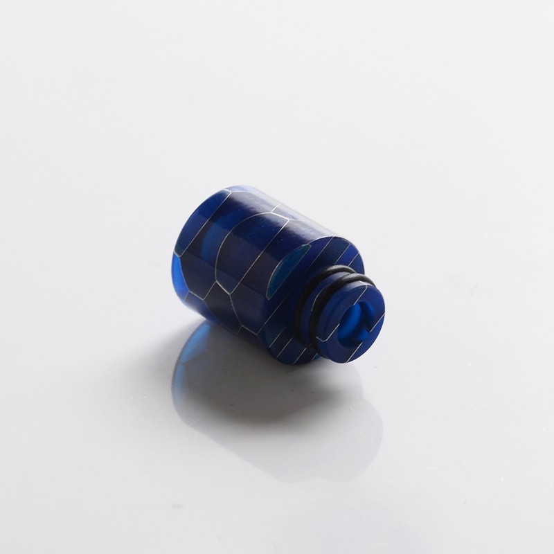 Buy Authentic VapeSoon Blue Resin Drip Tip for GeekVape Aegis Boost
