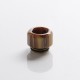 Authentic VapeSoon DT136-D 810 Drip Tip for SMOK TFV8 / TFV12 Tank / Kennedy / Reload RDA Vape Atomizer - Coffee, Resin, 14mm