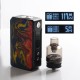 Authentic VOOPOO Drag Mini 117W 4400mAh VW Mod Vape Starter Kit w/ PnP Tank - B-Coral, 4.5ml, 5~117W (Refresh Standard Edition)