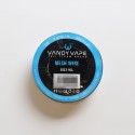 [Ships from Bonded Warehouse] Authentic VandyVape SS316L Mesh Wire for Mesh RDA / RTA / RDTA Atomizer - 400Mesh (5 Feet)