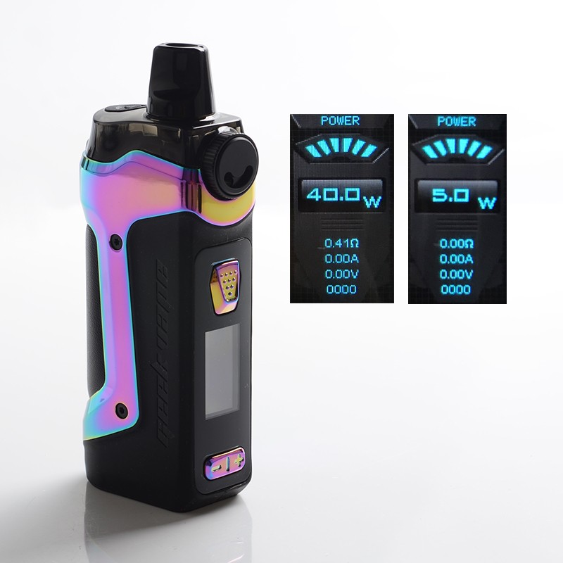 Buy Authentic GeekVape Aegis Boost Plus 40W TC VW Mod Aura Glow Kit