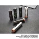 [Ships from Bonded Warehouse] Authentic Timesvape Dreamer V1.5 Hybrid Mechanical Mod - Polished Silver, SS