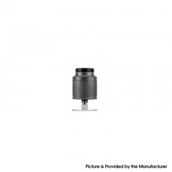 Authentic Augvape DRUGA 2 BF RDA Rebuildable Dripping Atomizer - Gun Metal, Stainless Steel, 24mm Diameter