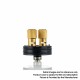 Authentic Augvape DRUGA 2 BF RDA Rebuildable Dripping Atomizer - Gun Metal, Stainless Steel, 24mm Diameter