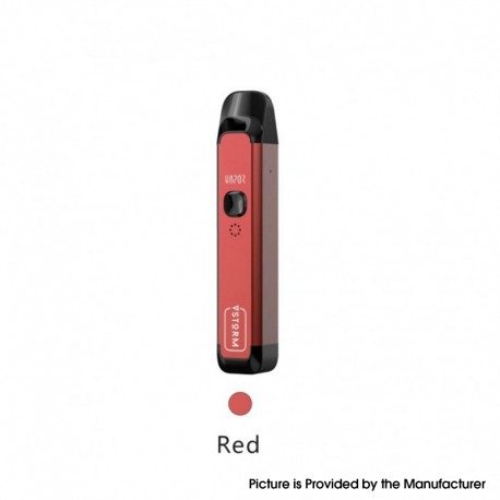 Authentic Storm FLAME 25W 1100mAh Pod System Starter Kit - Red, 2.5ml, 0.6ohm / 1.2ohm