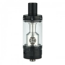 Authentic Ehpro Billow V2 RTA Rebuildable Tank Atomizer - Black, Stainless Steel + Glass, 5mL