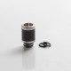 Authentic Reewape AS316 510 Drip Tip for RDA / RTA / RDTA / Sub Ohm Tank Vape Atomizer - Black, SS + Carbon Fiber, 20mm