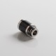 Authentic Reewape AS316 510 Drip Tip for RDA / RTA / RDTA / Sub Ohm Tank Vape Atomizer - Black, SS + Carbon Fiber, 20mm