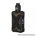 Authentic Rincoe Mechman Lite 228W TC VW Box Mod + Metis RDA Atomizer Kit - Black Gold, 1~228W, 2 x 18650