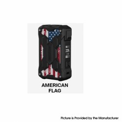 Authentic Rincoe Mechman Lite 228W TC VW Variable Wattage Box Mod - American Flag, 1~228W, 2 x 18650