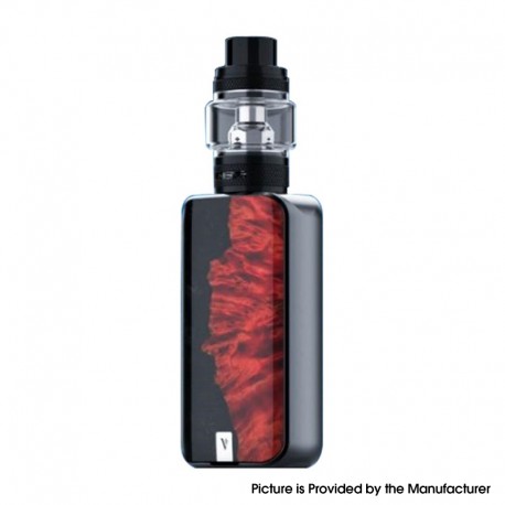 [Ships from Bonded Warehouse] Authentic Vaporesso LUXE II 220W VW Box Mod Kit with NRG-S Tank - Lava, 2 x 18650, 5~220W