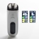 Authentic SMOKTech SMOK Pozz X 40W 1400mAh VW Pod System Vape Starter Kit - White, 4.5ml, 0.4ohm / 0.6ohm, 5~40W