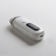 Authentic SMOKTech SMOK Pozz X 40W 1400mAh VW Pod System Vape Starter Kit - White, 4.5ml, 0.4ohm / 0.6ohm, 5~40W