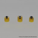 Authentic Auguse Era MTL RTA Atomizer Replacement Tank Tube - Translucent Yellow, PMMA (3 PCS)