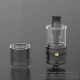 Authentic Auguse Era MTL RTA Atomizer Replacement Tank Tube - Translucent Yellow, PMMA (3 PCS)