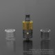 Authentic Auguse Era MTL RTA Atomizer Replacement Tank Tube - Translucent Yellow, PMMA (3 PCS)