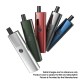 Authentic Vladdin Chopin 500mAh Pod System Starter Kit - Silver, 1.5ml Pod Cartridge, 1.0ohm Kanthal OCC coil