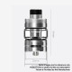 [Ships from Bonded Warehouse] Authentic Hellvape & Wirice Launcher Sub Ohm Tank Clearomizer Atomizer - Purple, 4.0 / 5.0ml, 25mm