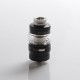 Authentic Steam Crave Aromamizer Lite V1.5 MTL RTA Rebuildable Tank Atomizer - Black, Stainless Steel + Glass, 23mm Diameter