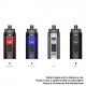 Authentic SMOKTech SMOK RPM160 160W Dual-18650 Pod System Mod Kit with V9 Pod Cartridge - Black + Blue, 5~160W, 2 x 18650