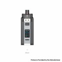 Authentic SMOKTech SMOK RPM160 160W Dual-18650 Pod System Mod Kit with V9 Pod Cartridge - Silver, 5~160W, 2 x 18650