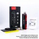 [Ships from Bonded Warehouse] Authentic OXVA Origin X 60W VW Pod System Mod Kit - Black + Red Trimn, 5~60W, 3ml, 1 x 18650