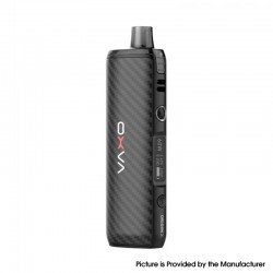 [Ships from Bonded Warehouse] Authentic OXVA Origin X 60W VW Pod System Mod Kit - Carbon Fibre Black, 5~60W, 3.0ml