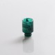 Authentic VapeSoon DT398 Replacement Drip Tip for GeekVape Aegis Boost Pod System Vape Kit - Green, Resin, 17mm