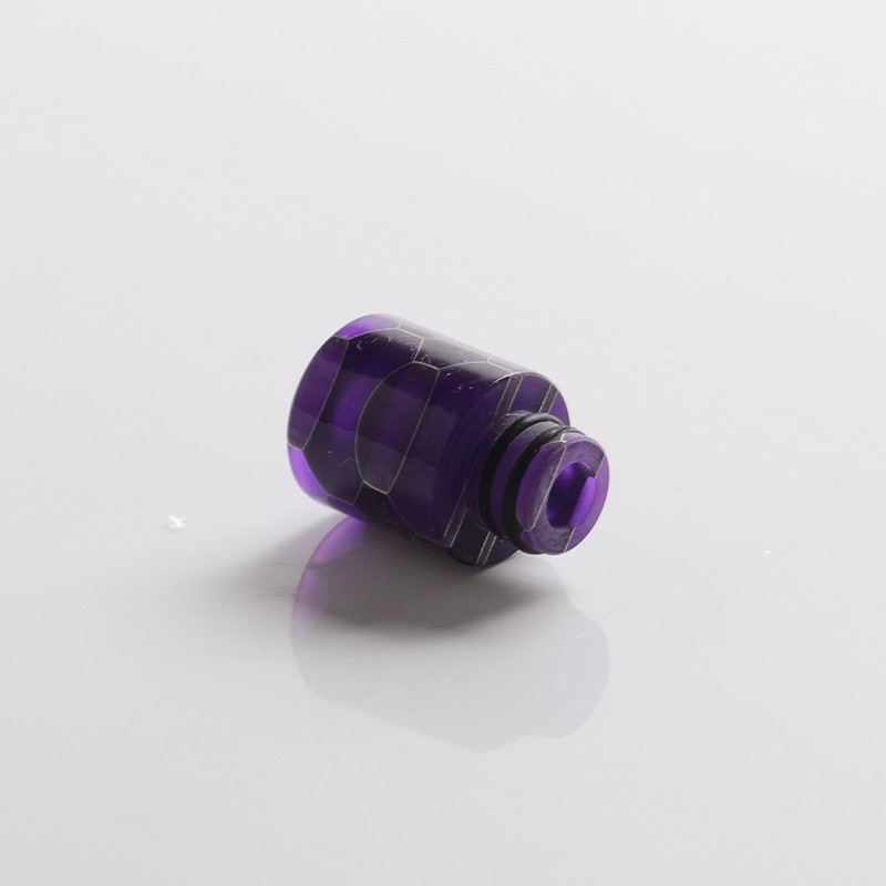 Buy Authentic VapeSoon Purple Resin Drip Tip for GeekVape Aegis Boost