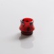 Authentic VapeSoon DT404 810 Drip Tip for SMOK TFV8 / TFV12 Tank / Kennedy / Reload RDA / RTA Vape Atomizer - Red, Resin, 15mm