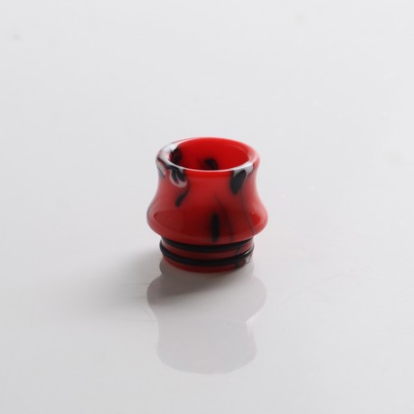Authentic VapeSoon DT404 810 Drip Tip for SMOK TFV8 / TFV12 Tank / Kennedy / Reload RDA / RTA Atomizer - Red, Resin, 15mm
