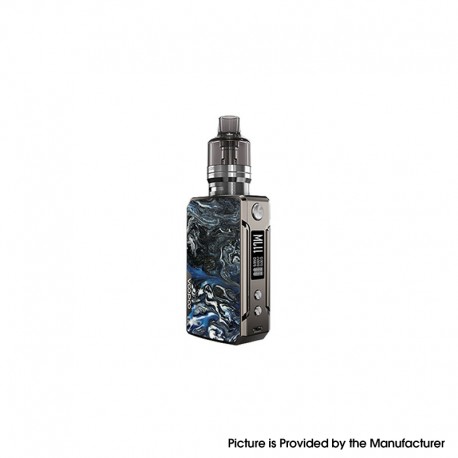 Authentic VOOPOO Drag Mini Platinum 117W 4400mAh VW Box Mod Kit w/ PnP Tank - P-Phthalo, 5~117W (Refresh Standard Edition)