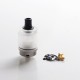 Authentic Auguse Draw RTA Pod Cartridge for Voopoo Drag S / X Vape Pod System - Translucent, Stainless Steel + Acrylic, 4.5ml