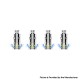 Authentic OVNS Gemini Kit Replacement Ncoil MTL BVC Coil Head - 1.2ohm (5~18W) (4 PCS)