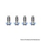 Authentic OVNS Gemini Kit Replacement Mcoil DL Mesh Coil Head - 0.35ohm (5~40W) (4 PCS)