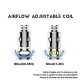 Authentic OVNS Gemini Kit Replacement Mcoil DL Mesh Coil Head - 0.35ohm (5~40W) (4 PCS)