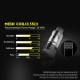 Authentic OVNS Gemini Kit Replacement Mcoil DL Mesh Coil Head - 0.35ohm (5~40W) (4 PCS)