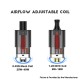 Authentic OVNS Gemini 40W VW Variable Wattage Pod System Starter Kit - Black, 5~40W, 4.0ml, 0.35ohm / 1.2ohm