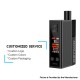 Authentic OVNS Gemini 40W VW Variable Wattage Pod System Starter Kit - Black, 5~40W, 4.0ml, 0.35ohm / 1.2ohm