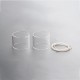 Authentic Steam Crave Aromamizer Titan RDTA Replacement Straight Tank Tube - Transparent, Glass, 28ml (2 PCS)